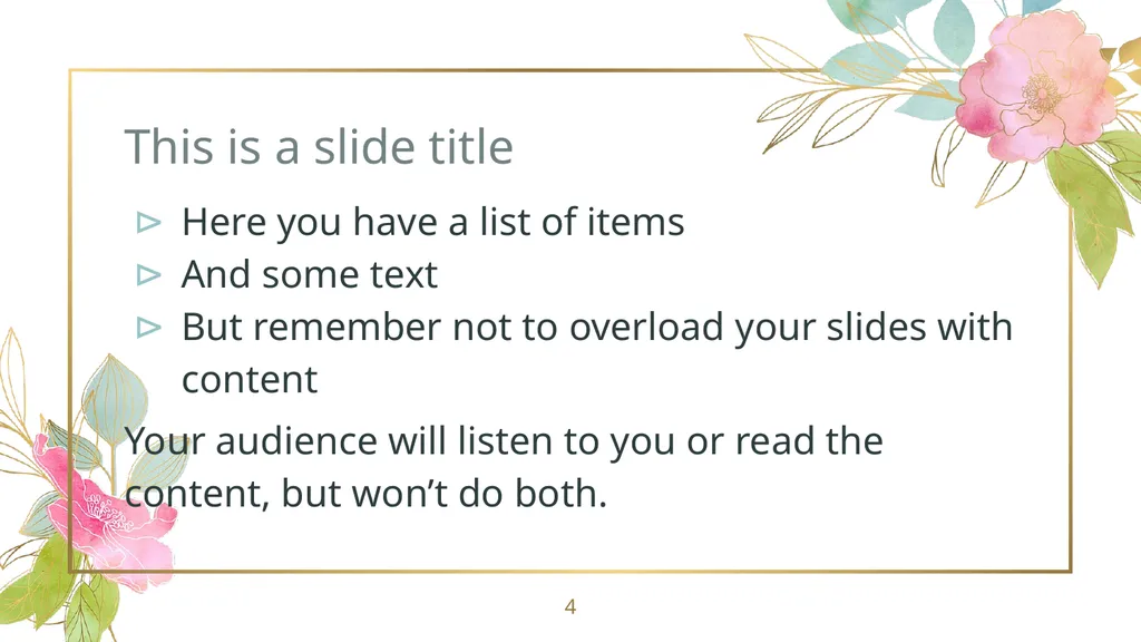 This is Your Presentation Title Instructions for - slide 4 of 39