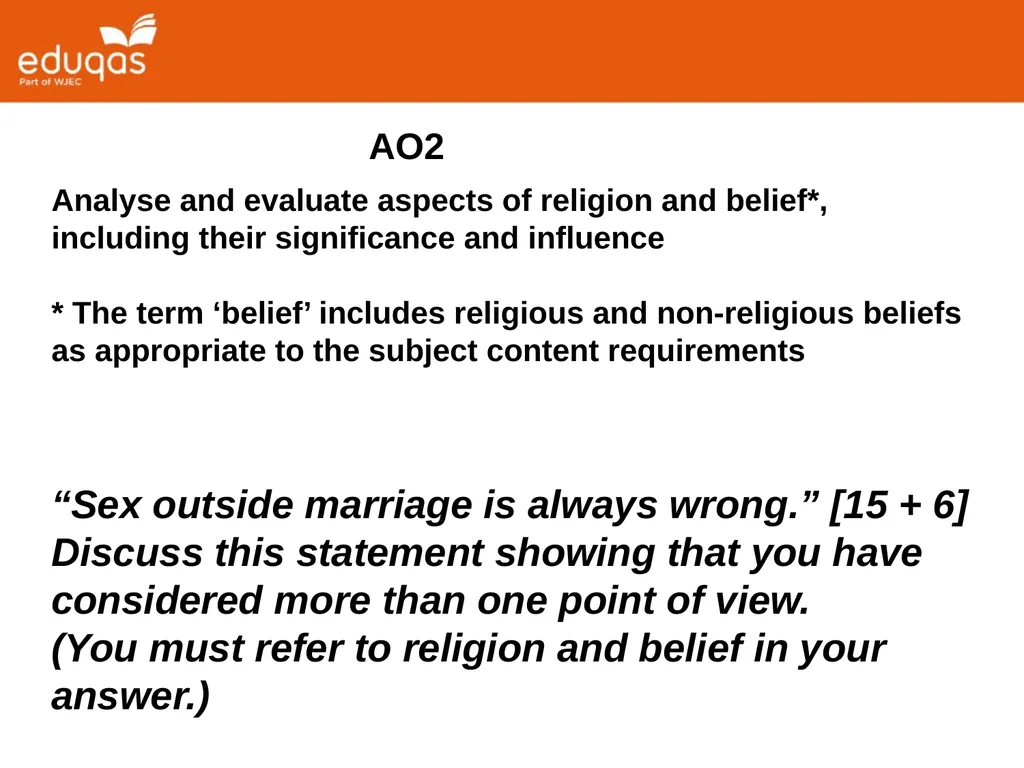 GCSE Religious Studies Preparing to Teach - slide 20 of 26