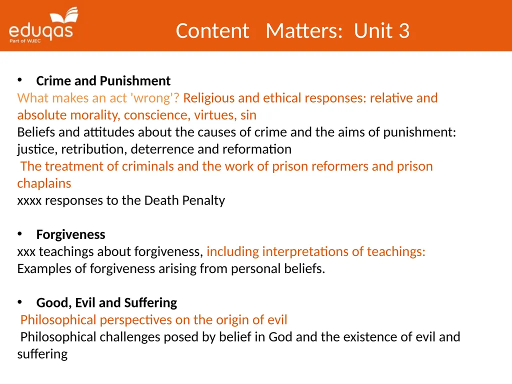GCSE Religious Studies Preparing to Teach - slide 11 of 26