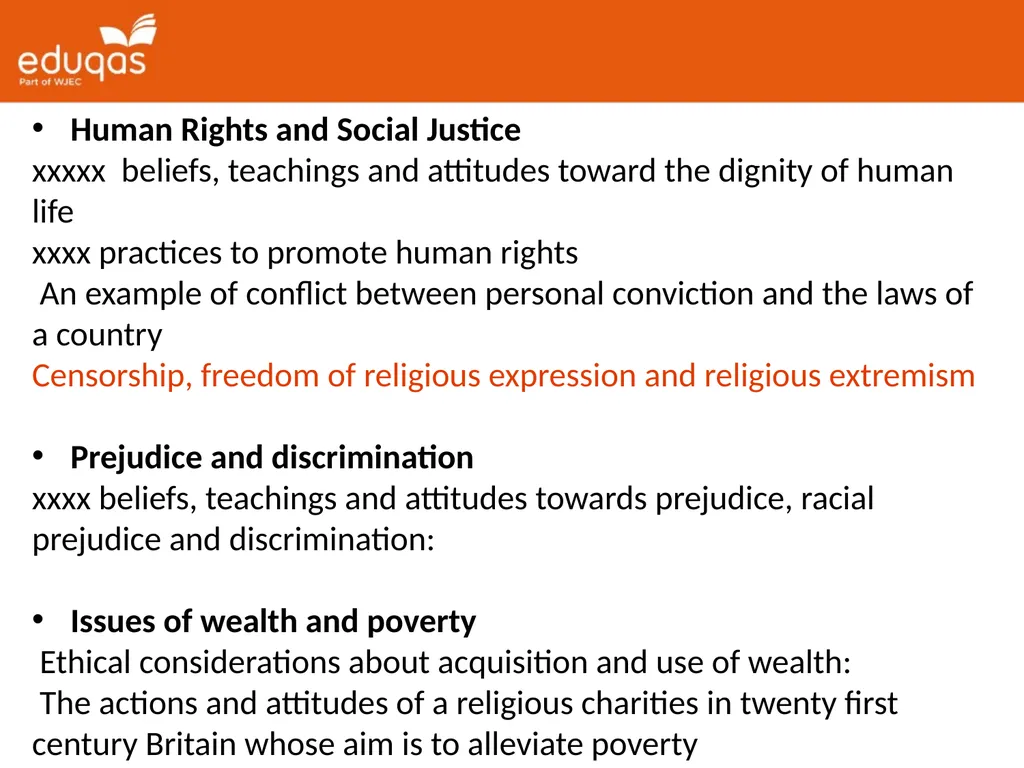 GCSE Religious Studies Preparing to Teach - slide 13 of 26