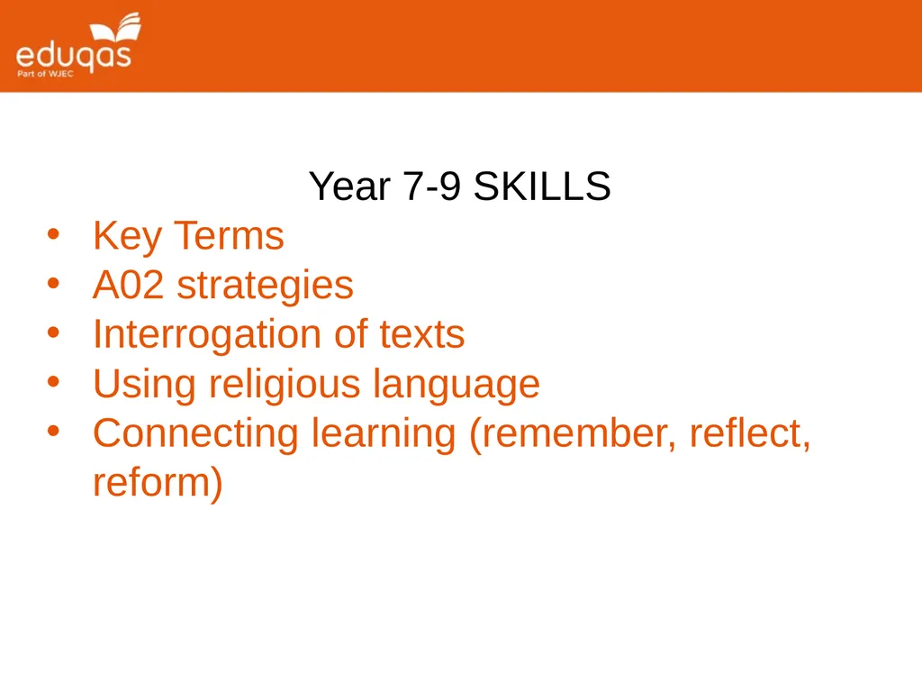 GCSE Religious Studies Preparing to Teach - slide 22 of 26
