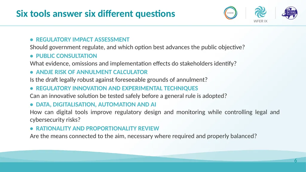 Rationality and Effectiveness in Regulation Luis - slide 6 of 15