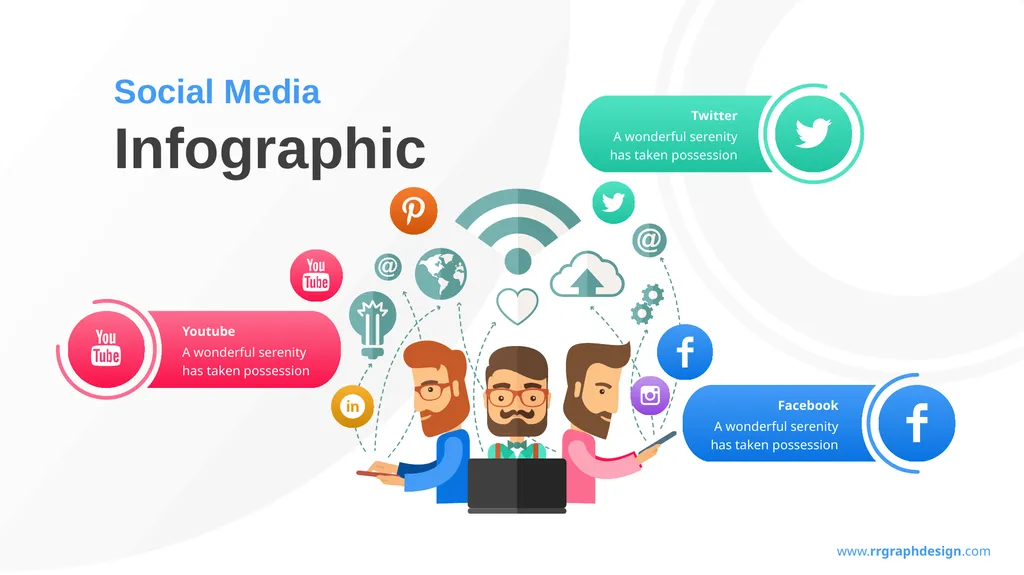 Retro infographic Your Text Here Retro infographic - slide 14 of 16