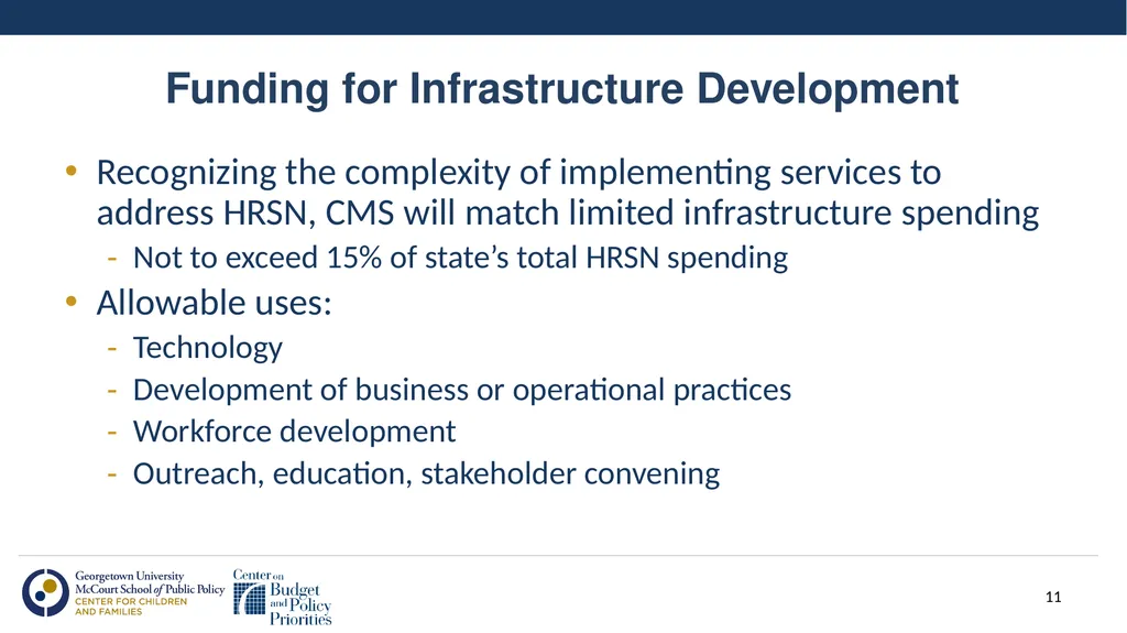 Using Section 1115 Demonstrations to Support - slide 11 of 17