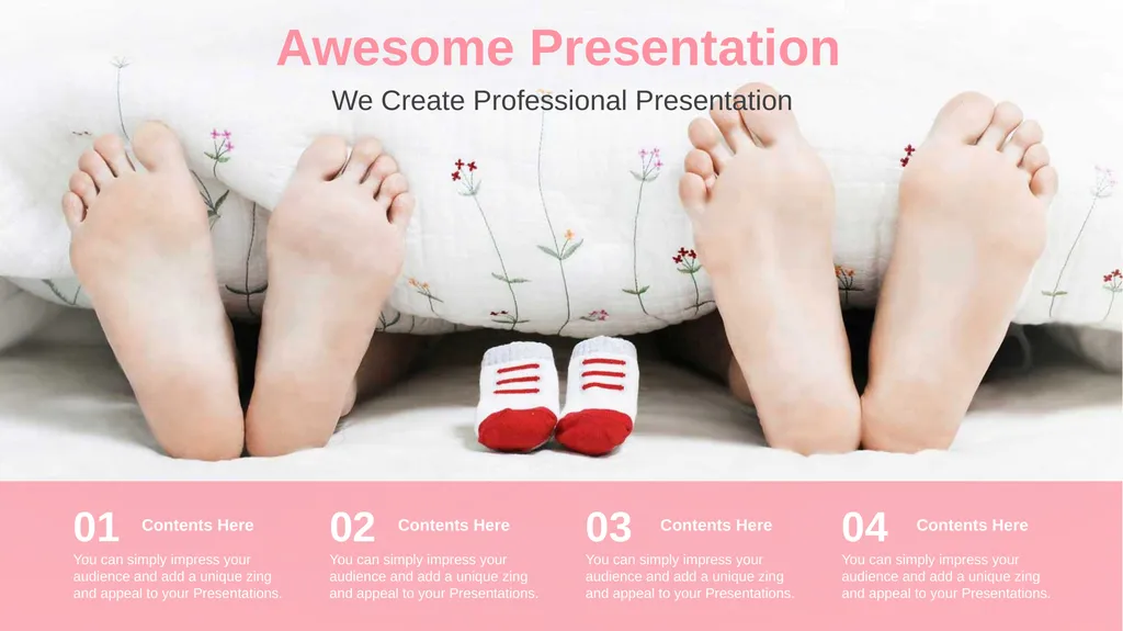 Free Pregnant Care PPT Templates - slide 35 of 48