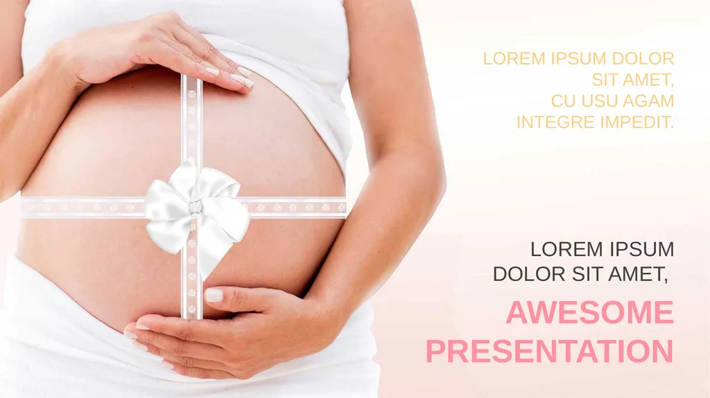 Free Pregnant Care PPT Templates - slide 23 of 48