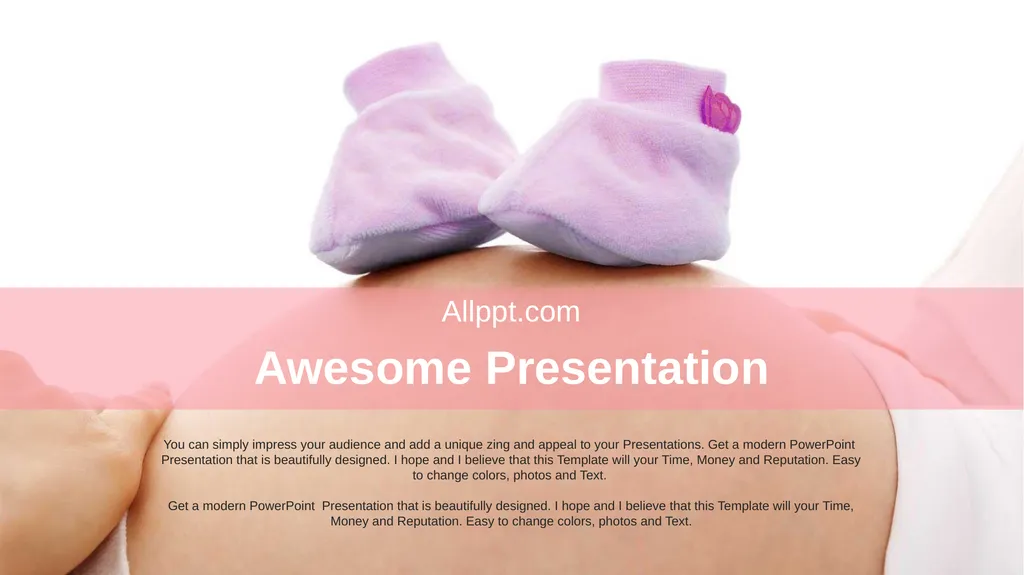 Free Pregnant Care PPT Templates - slide 29 of 48