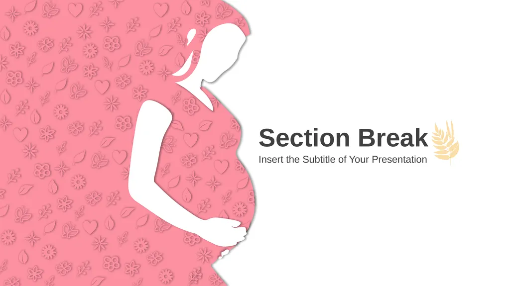 Free Pregnant Care PPT Templates - slide 2 of 48