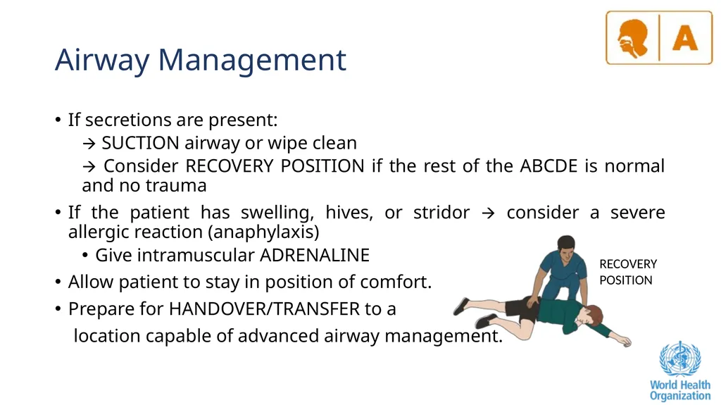 The ABCDE and SAMPLE History Approach Basic - slide 16 of 69