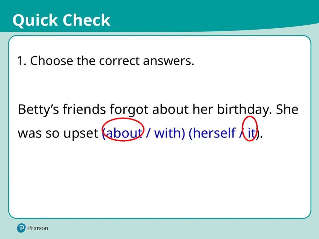 © Pearson Education Limited Adjectives with - slide 17 of 22