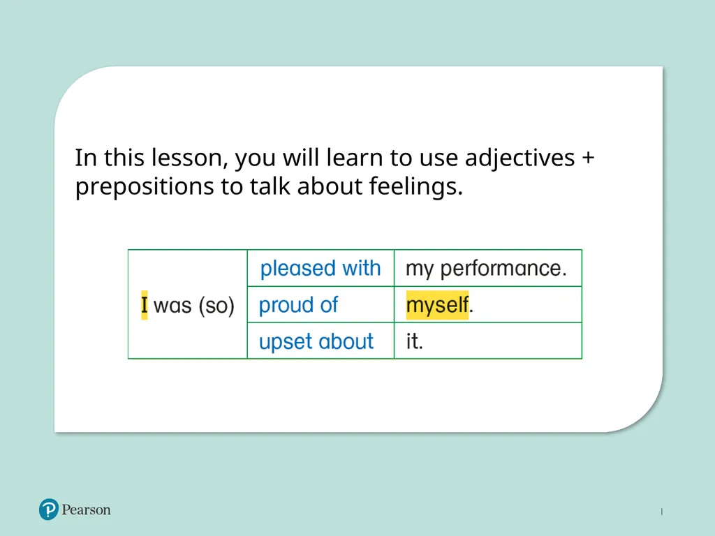 © Pearson Education Limited Adjectives with - slide 3 of 22