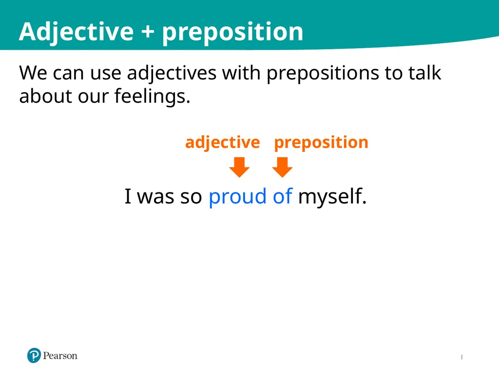 © Pearson Education Limited Adjectives with - slide 7 of 22