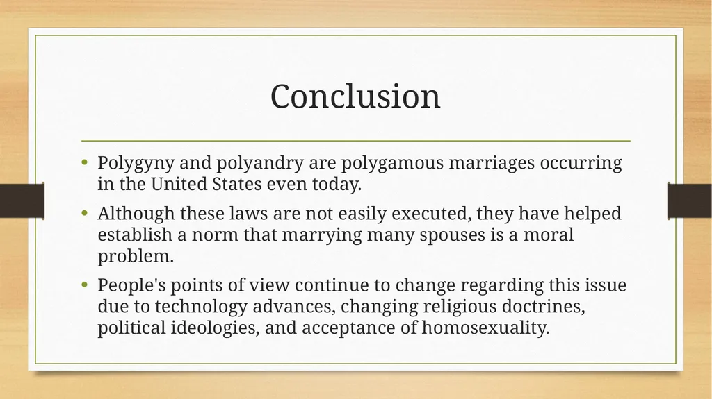 Polygyny and polyandry Name: Professor: Course: - slide 10 of 11