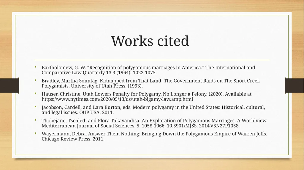 Polygyny and polyandry Name: Professor: Course: - slide 11 of 11