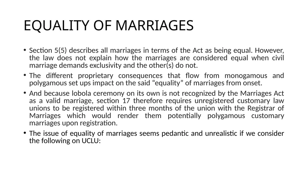 MARRIAGES ACT CHAPTER 5.17 Prisca Dube Zimbabwe - slide 14 of 24