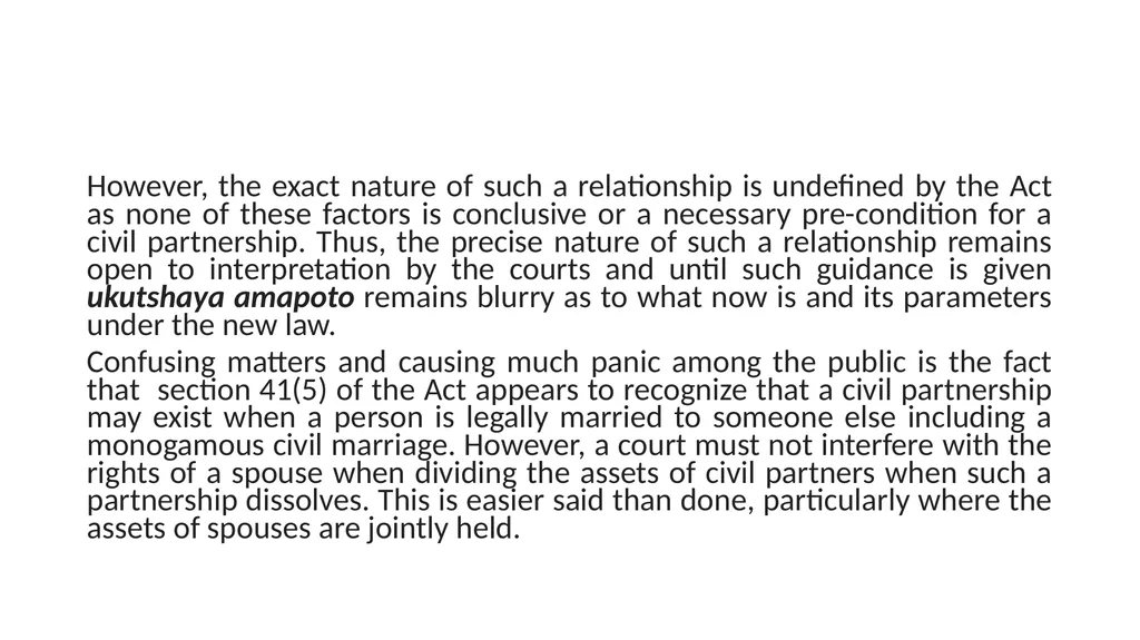 MARRIAGES ACT CHAPTER 5.17 Prisca Dube Zimbabwe - slide 20 of 24