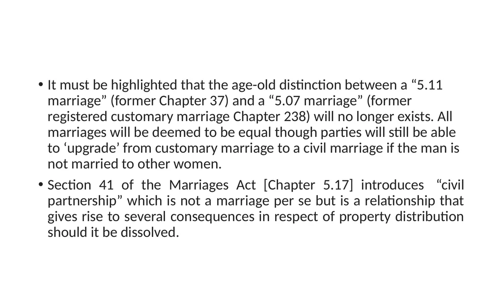 MARRIAGES ACT CHAPTER 5.17 Prisca Dube Zimbabwe - slide 7 of 24