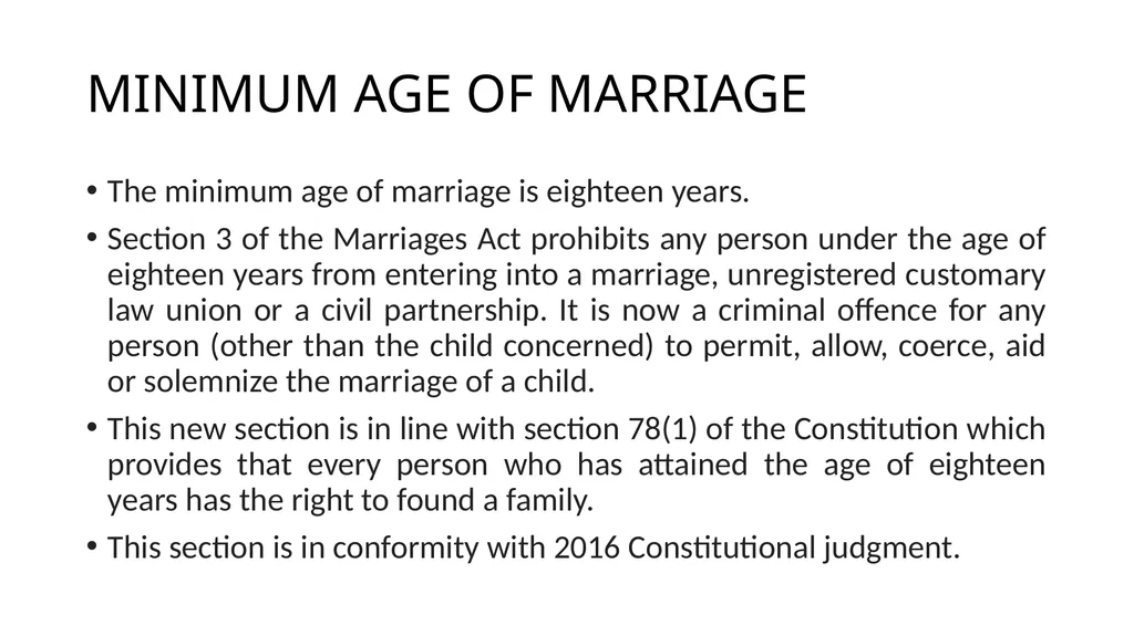 MARRIAGES ACT CHAPTER 5.17 Prisca Dube Zimbabwe - slide 10 of 24