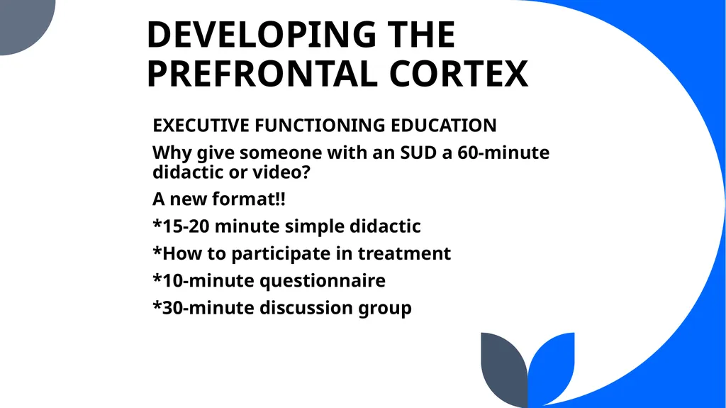 “Co-Occurring Disorders and Recovery Support” The - slide 34 of 41