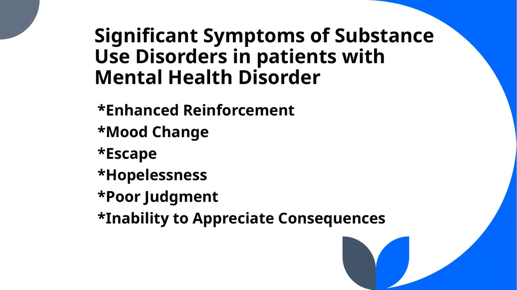 “Co-Occurring Disorders and Recovery Support” The - slide 4 of 41