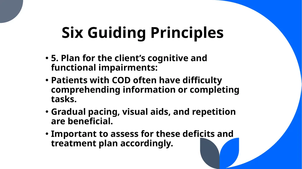 “Co-Occurring Disorders and Recovery Support” The - slide 29 of 41