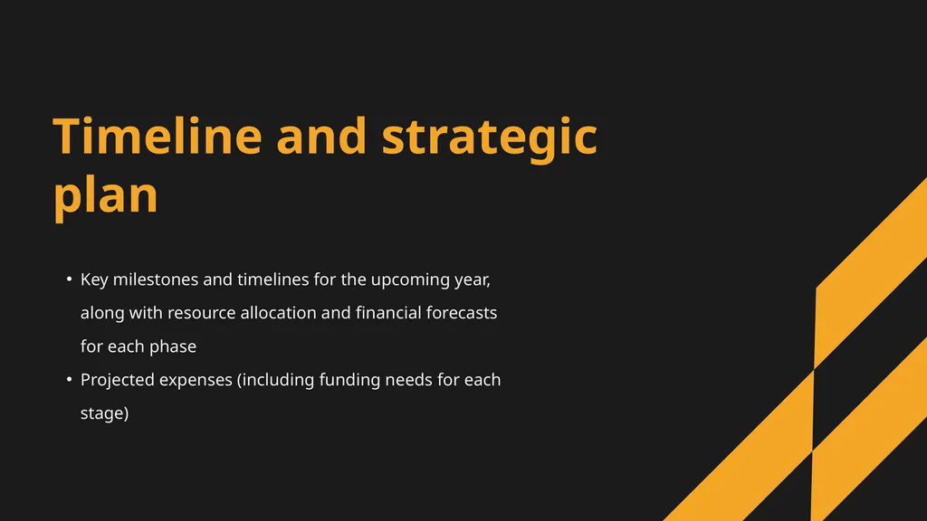 One-Line Pitch / Business Summary Primary Location - slide 10 of 12