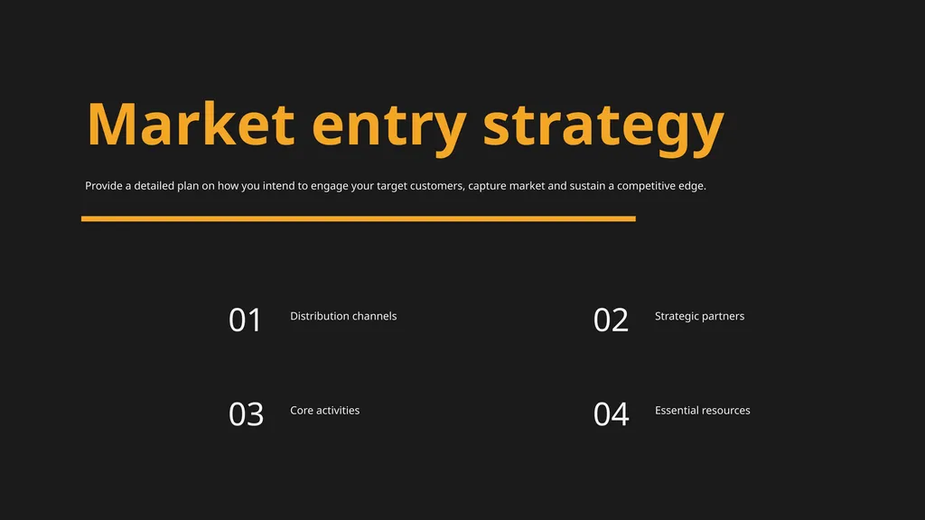 One-Line Pitch / Business Summary Primary Location - slide 9 of 12