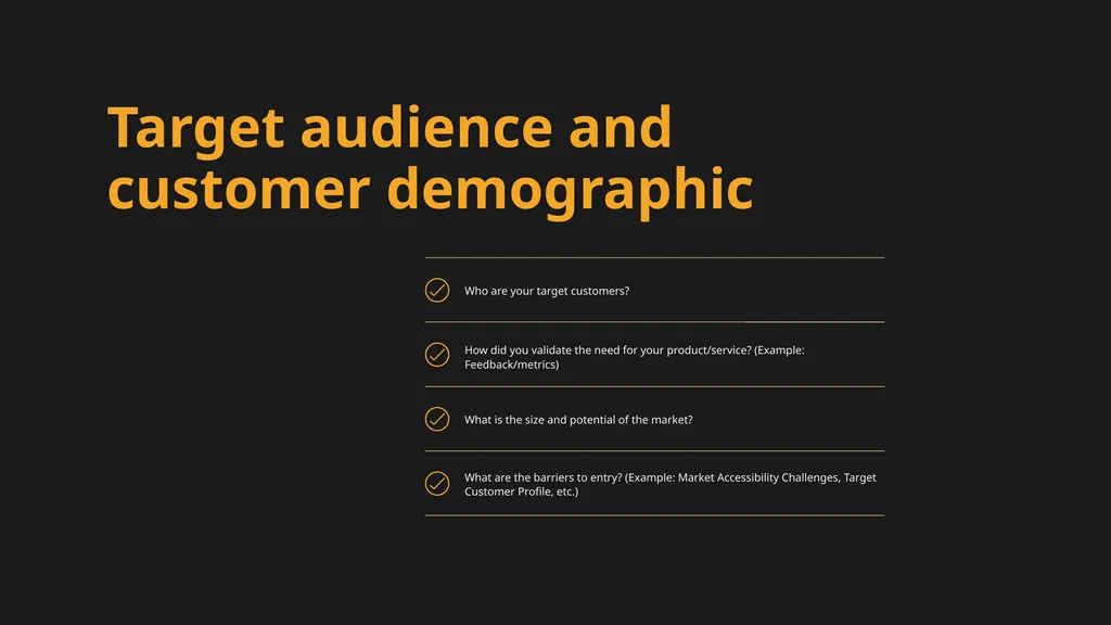 One-Line Pitch / Business Summary Primary Location - slide 7 of 12