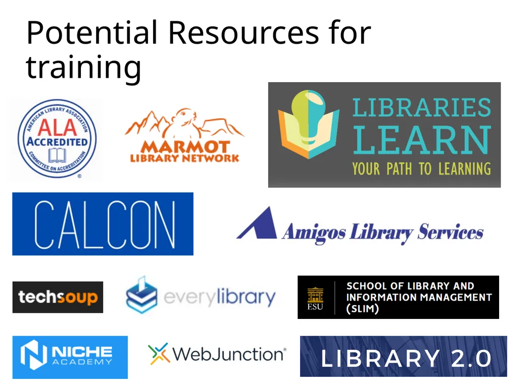 Grow Your Own Library Staff: Creating professional - slide 6 of 10