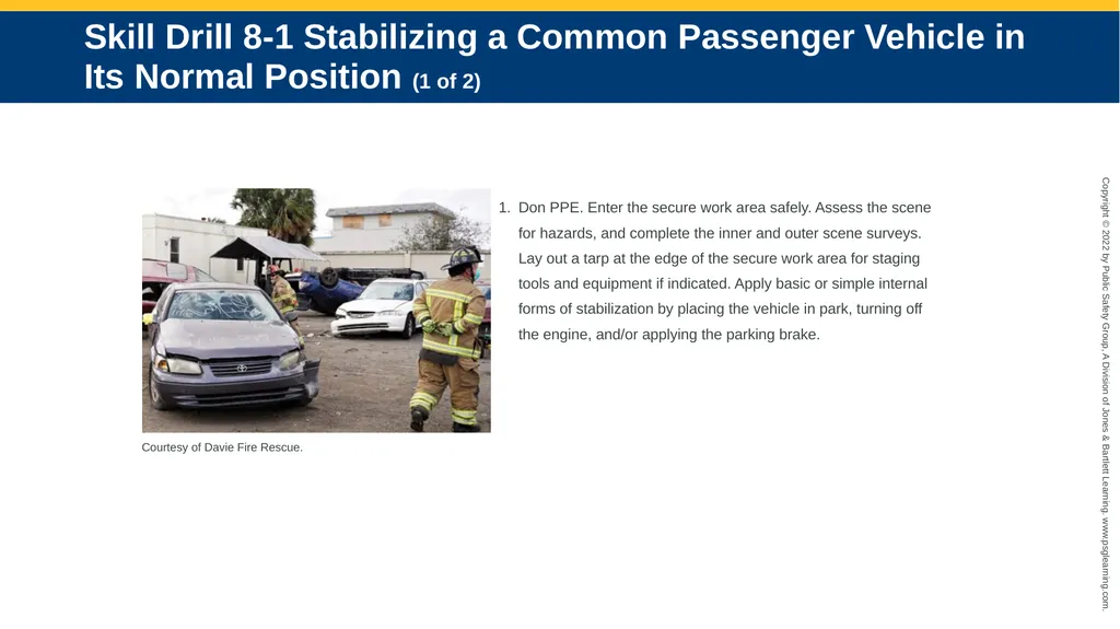Vehicle Stabilization CHAPTER 8 Skill Drill 8-1 - slide 2 of 12
