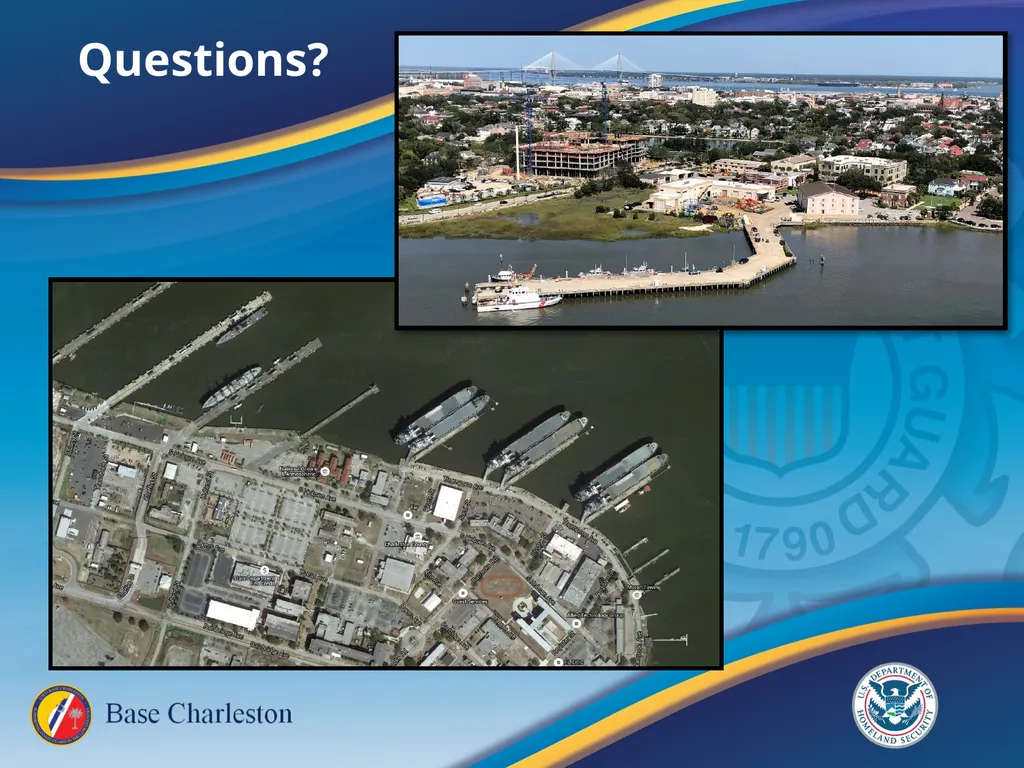 USCG Base Charleston CAPT Eric J. Jones Commanding - slide 14 of 14