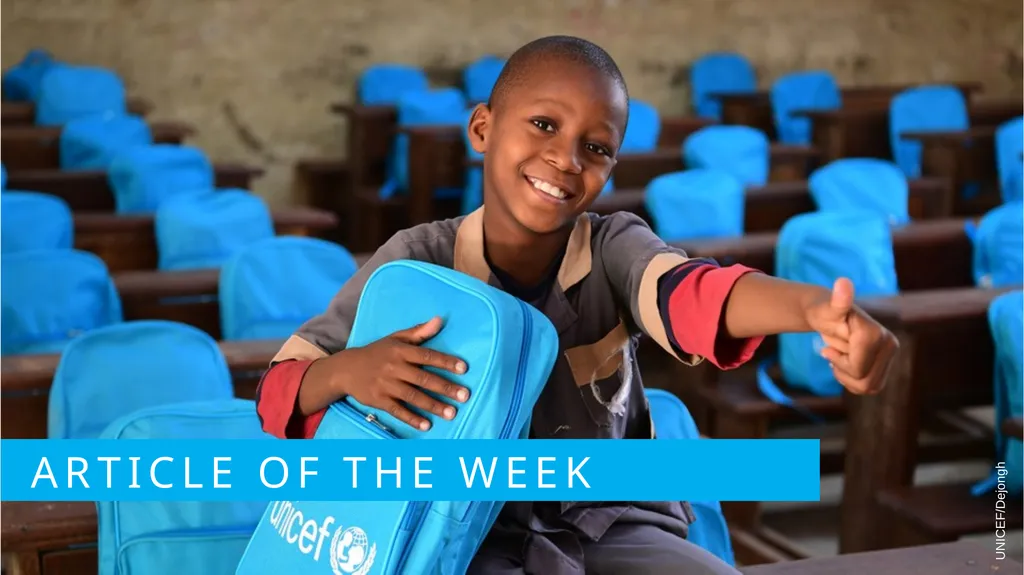 UNICEF/Dejongh Slide 3 – Guess the article Slide 4 - slide 1 of 12