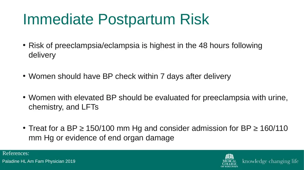 The 4th Trimester: Postpartum Care for Primary - slide 34 of 40