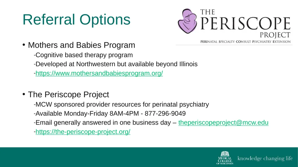 The 4th Trimester: Postpartum Care for Primary - slide 22 of 40