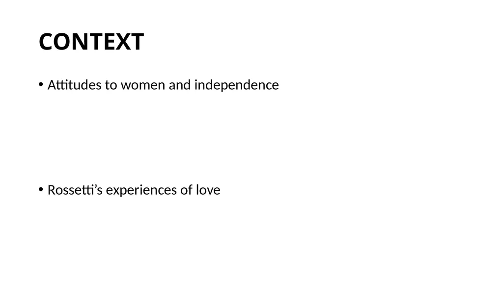 Maude Clare WALT: consider Victorian attitudes - slide 2 of 12
