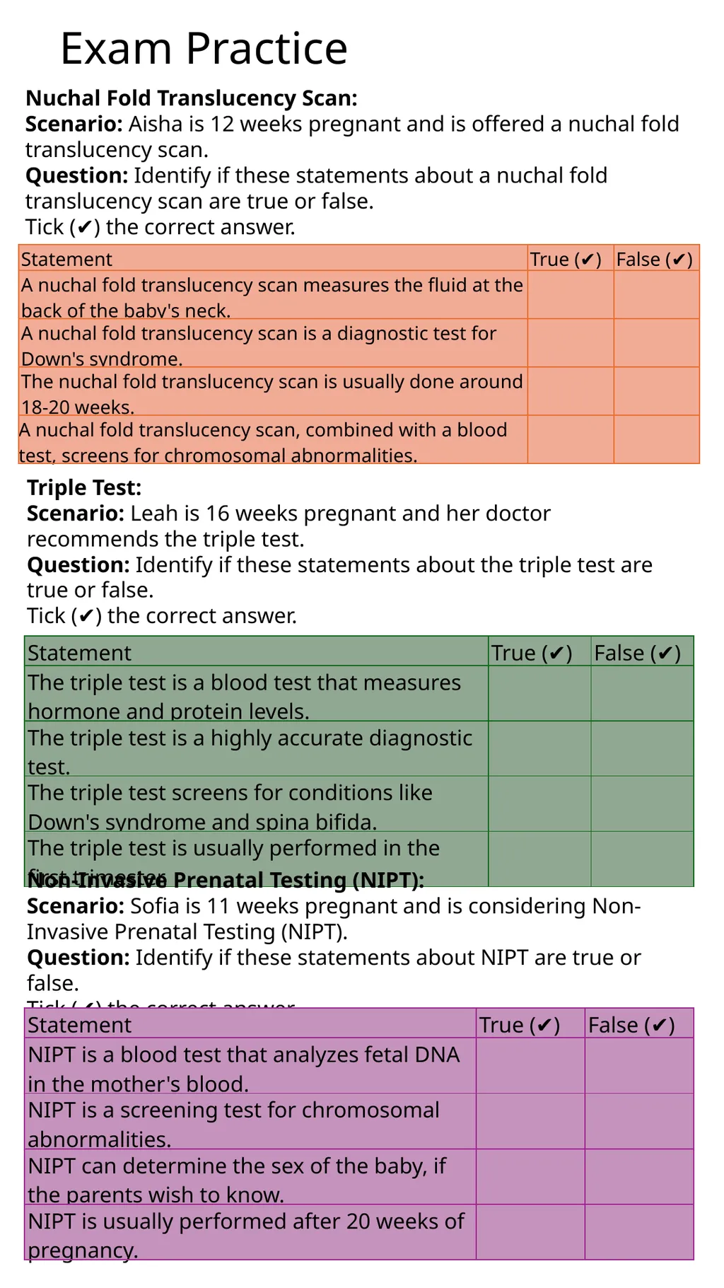 Child Development Revision Guide CNAT OCR TA2 - slide 14 of 63