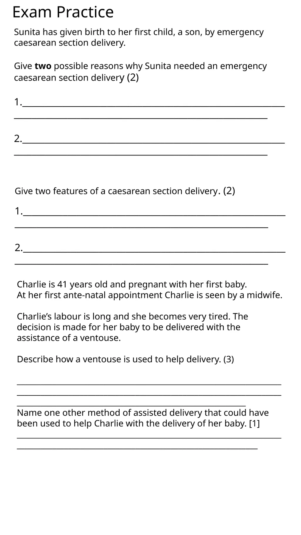 Child Development Revision Guide CNAT OCR TA2 - slide 44 of 63