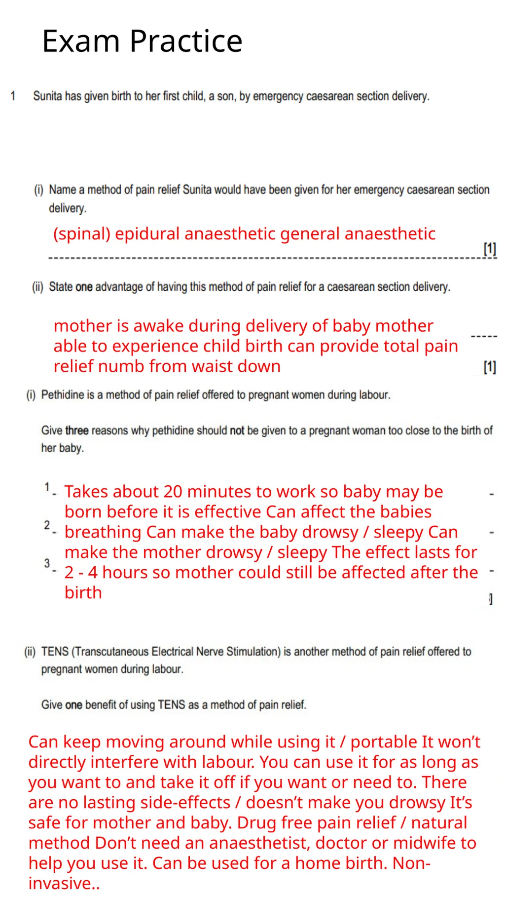 Child Development Revision Guide CNAT OCR TA2 - slide 59 of 63