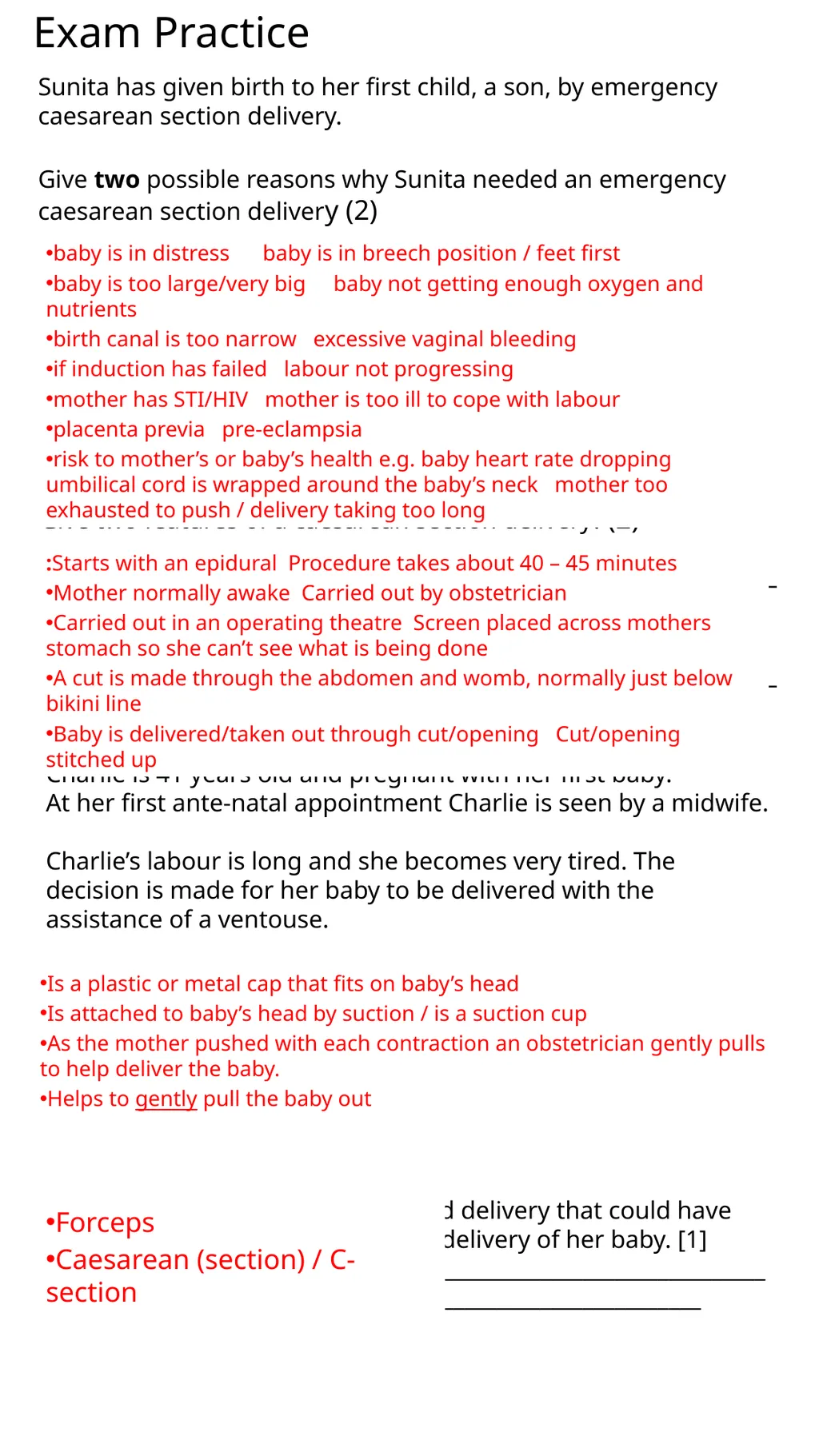 Child Development Revision Guide CNAT OCR TA2 - slide 62 of 63