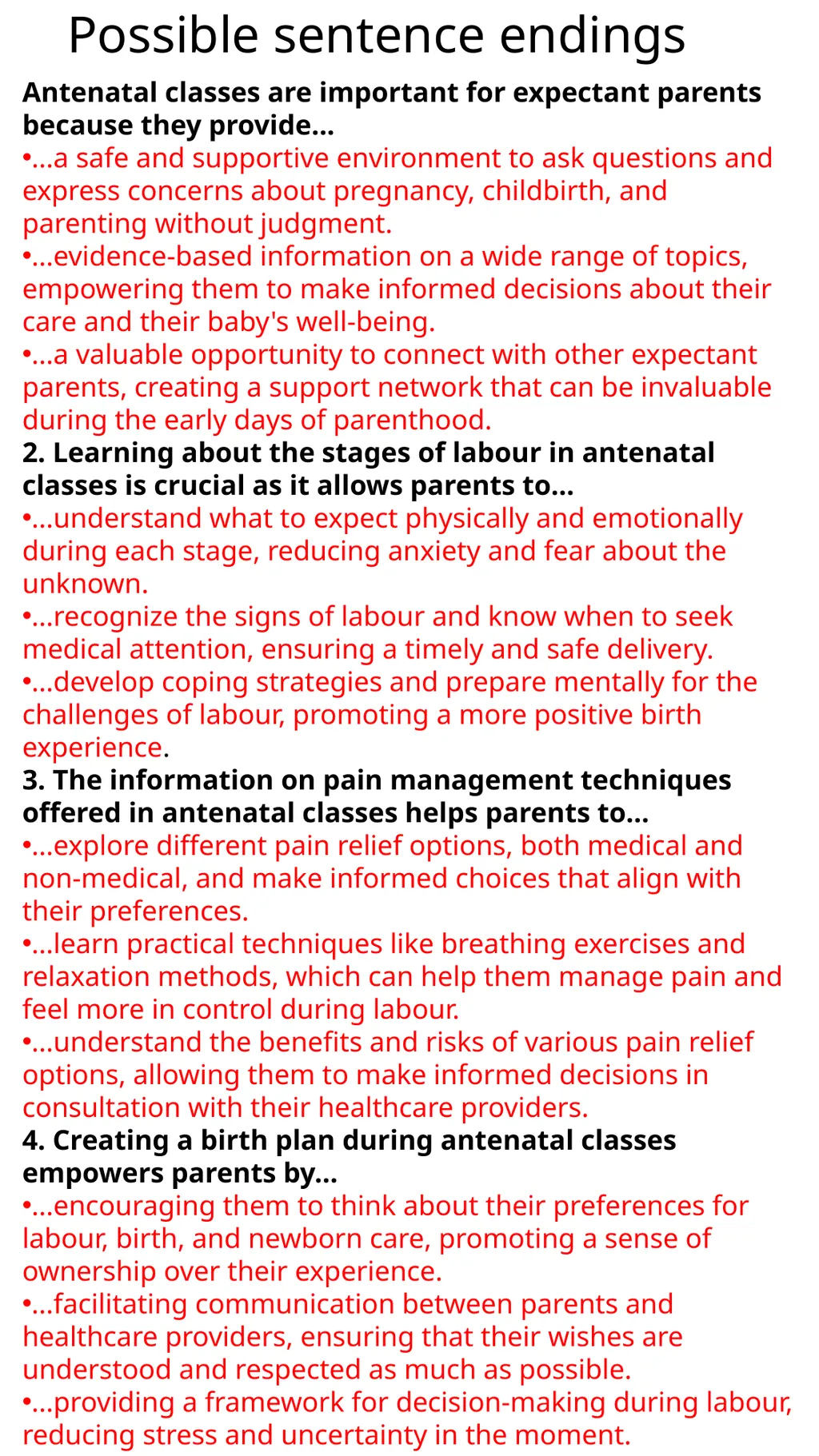 Child Development Revision Guide CNAT OCR TA2 - slide 55 of 63