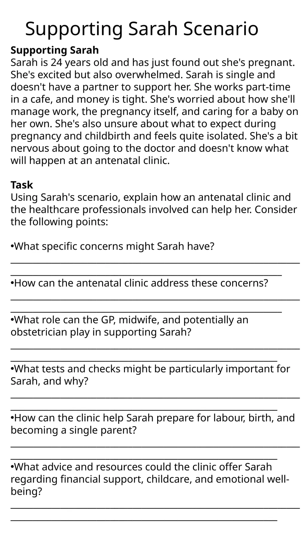 Child Development Revision Guide CNAT OCR TA2 - slide 12 of 63