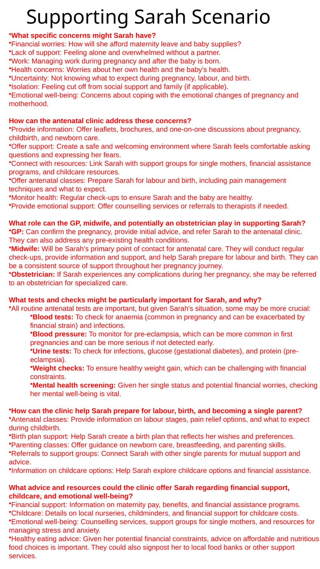 Child Development Revision Guide CNAT OCR TA2 - slide 51 of 63