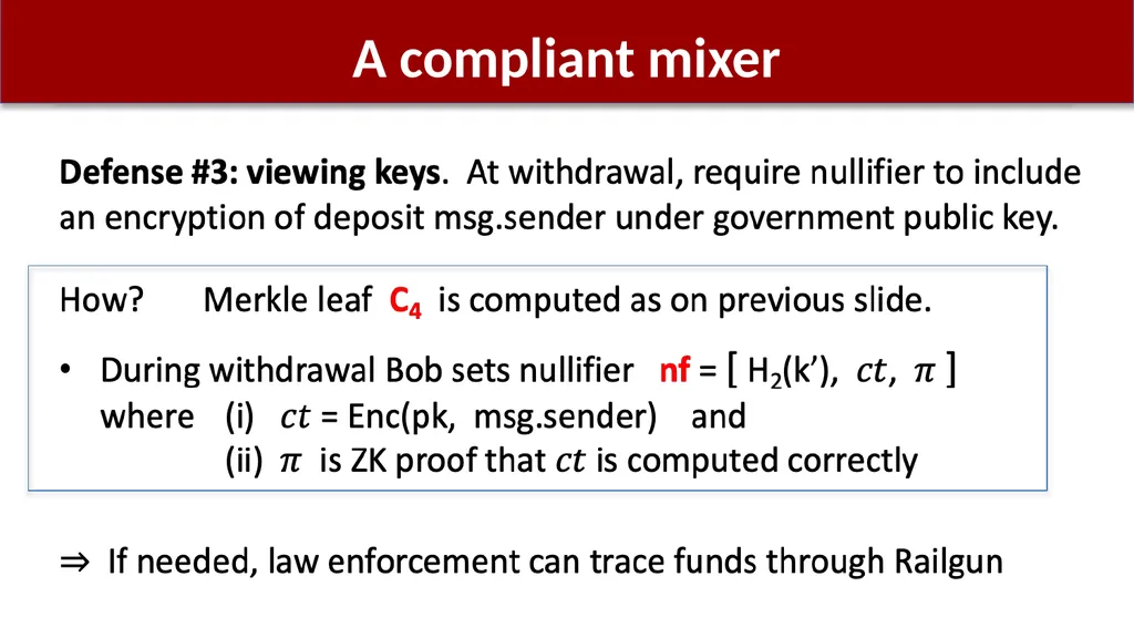 Using zk-SNARKs for Privacy on the Blockchain - slide 44 of 47