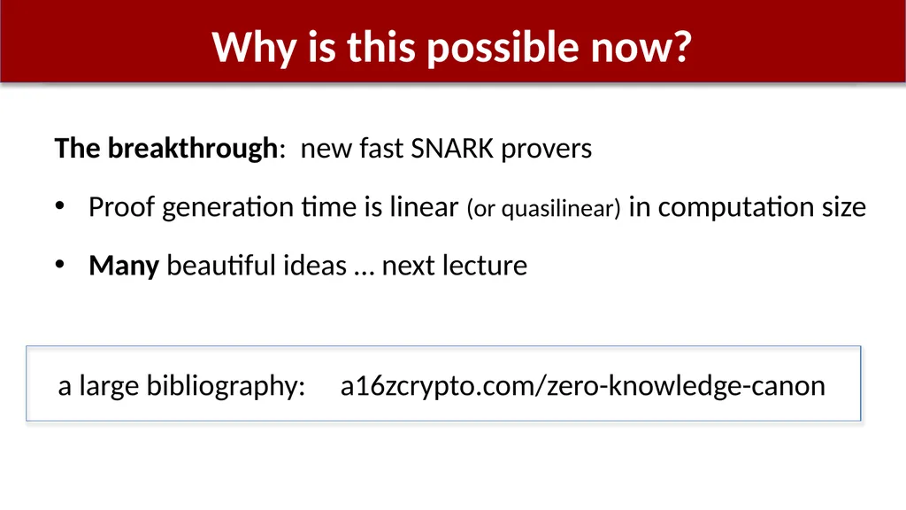 Using zk-SNARKs for Privacy on the Blockchain - slide 15 of 47
