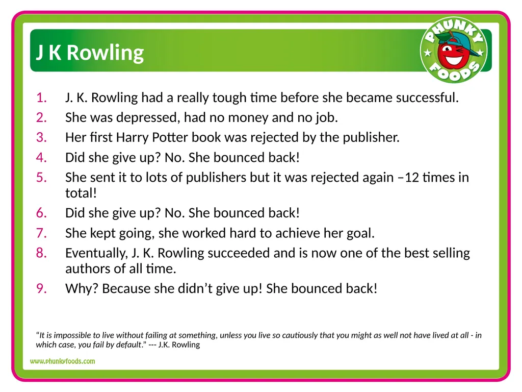 RESILIENCE Assembly WHAT IS RESILIENCE? Bouncing - slide 6 of 12