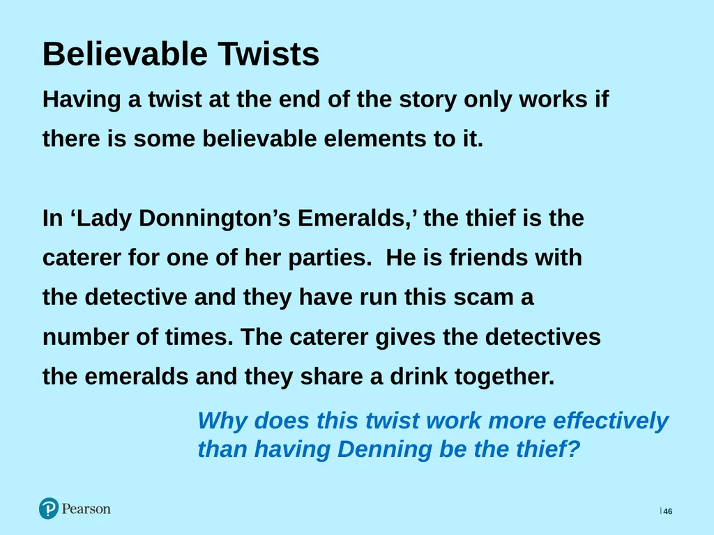 English Language Live Lesson Lesson 5 Creating an - slide 46 of 53