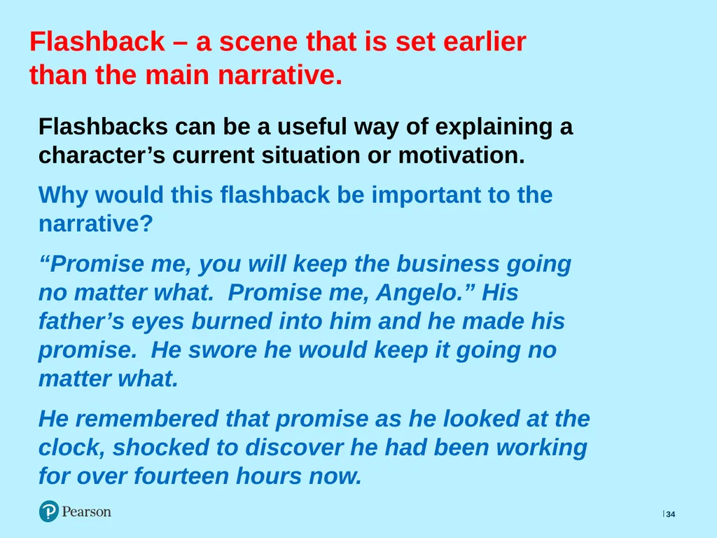 English Language Live Lesson Lesson 5 Creating an - slide 34 of 53