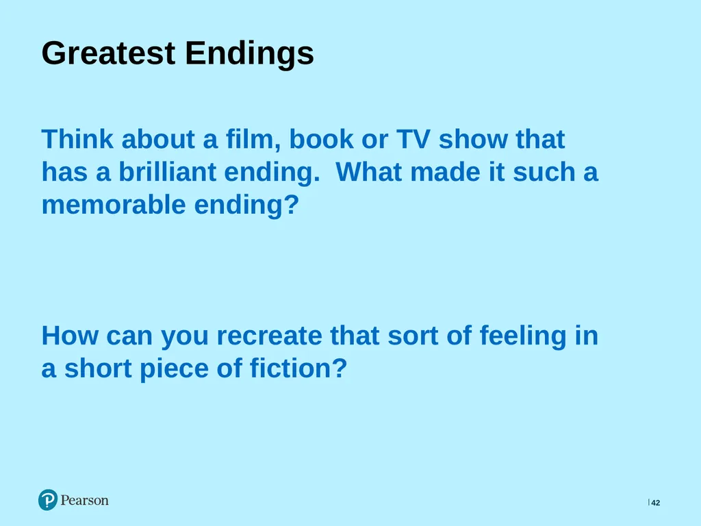 English Language Live Lesson Lesson 5 Creating an - slide 42 of 53