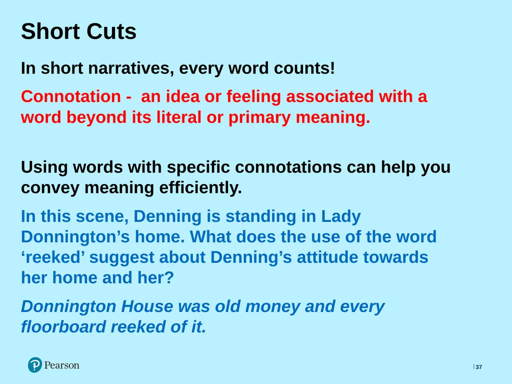English Language Live Lesson Lesson 5 Creating an - slide 37 of 53