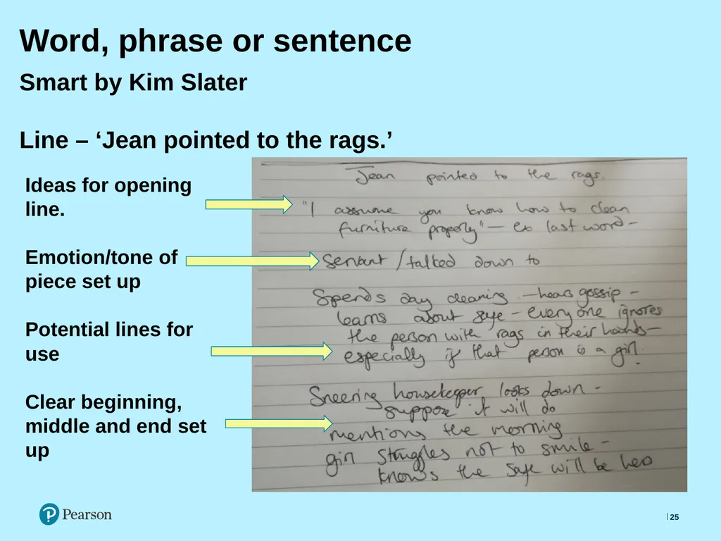 English Language Live Lesson Lesson 5 Creating an - slide 25 of 53